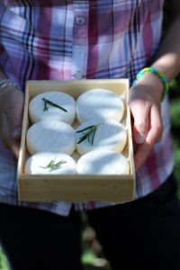 photographie culinaire de Chèvre frais