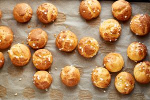 photographie culinaire de chouquettes